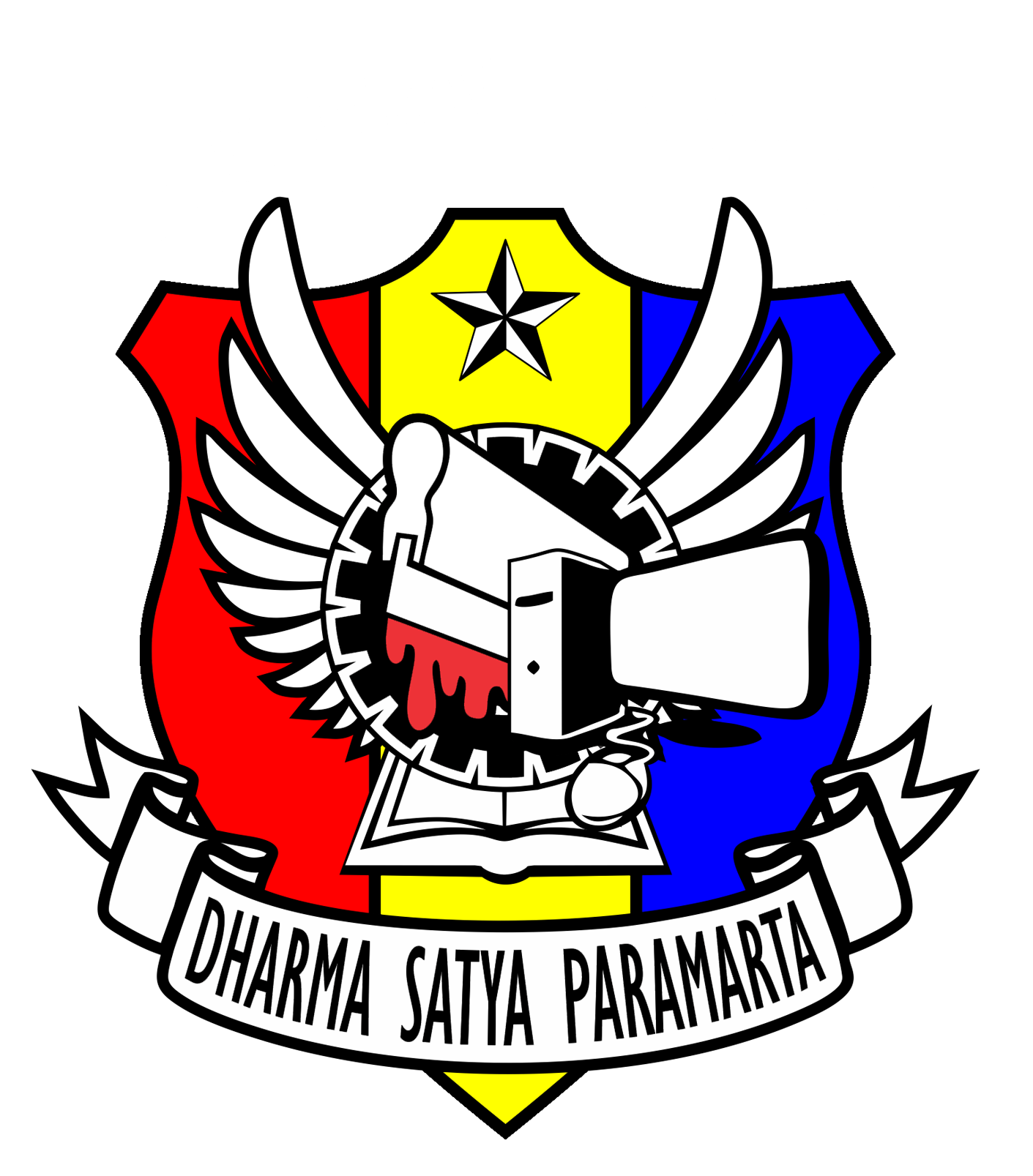Logo SMK Grafika Vokasi Mangliawan